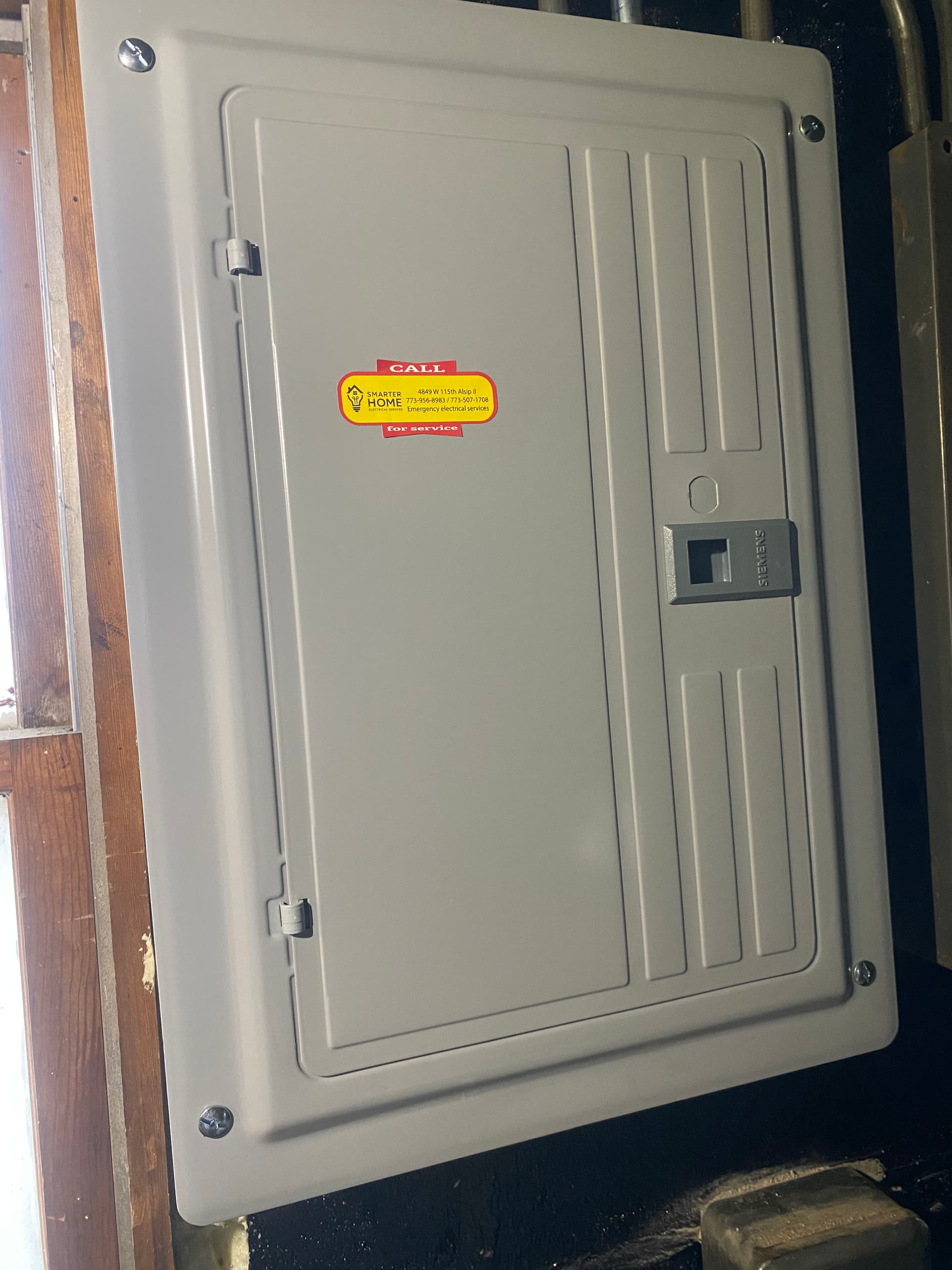 New 100 Amp Breaker Box in Riverdale