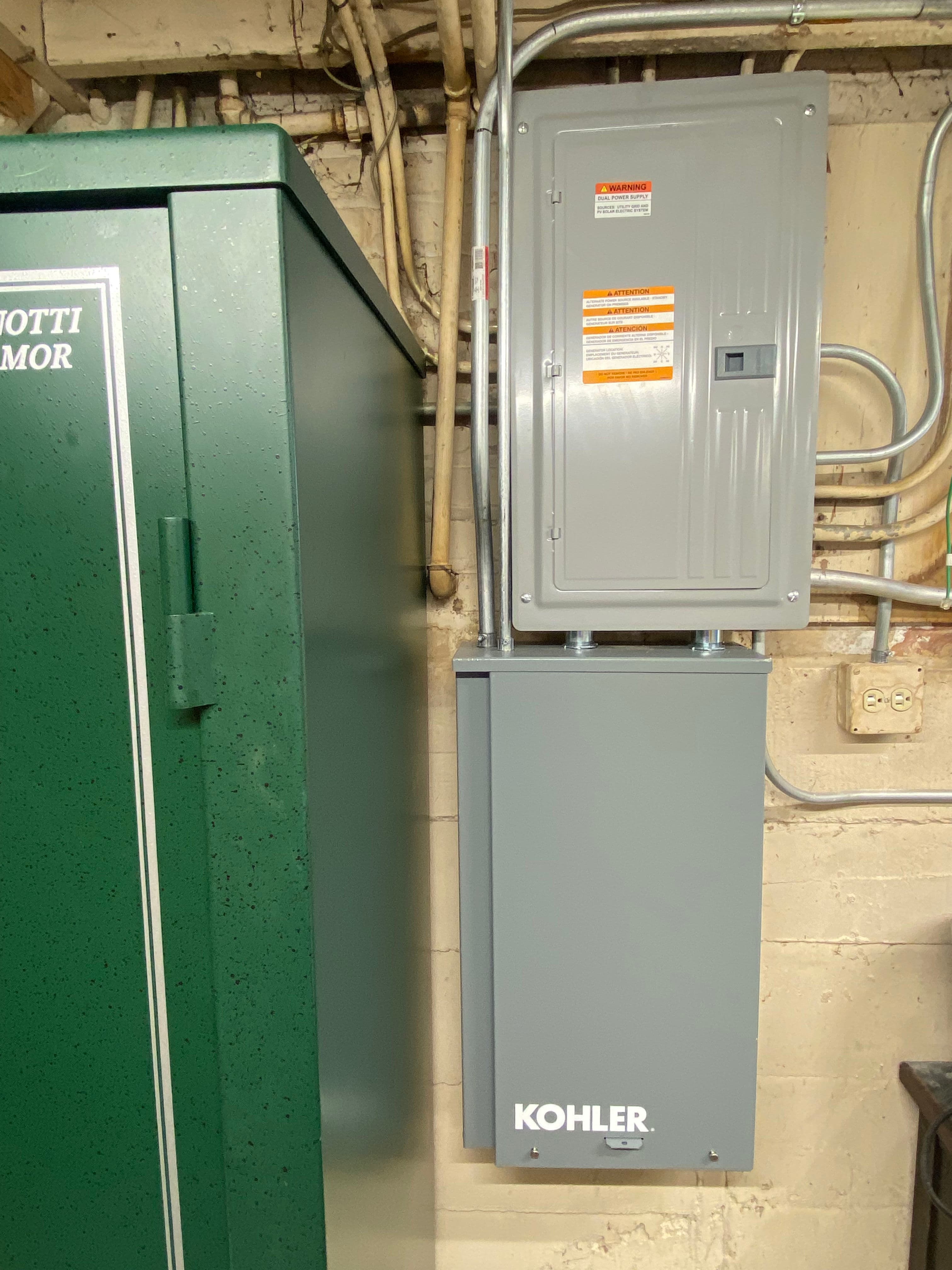 Project New 100 Amp Transfer Switch Installation for Kohler Generator in Elmhurst image