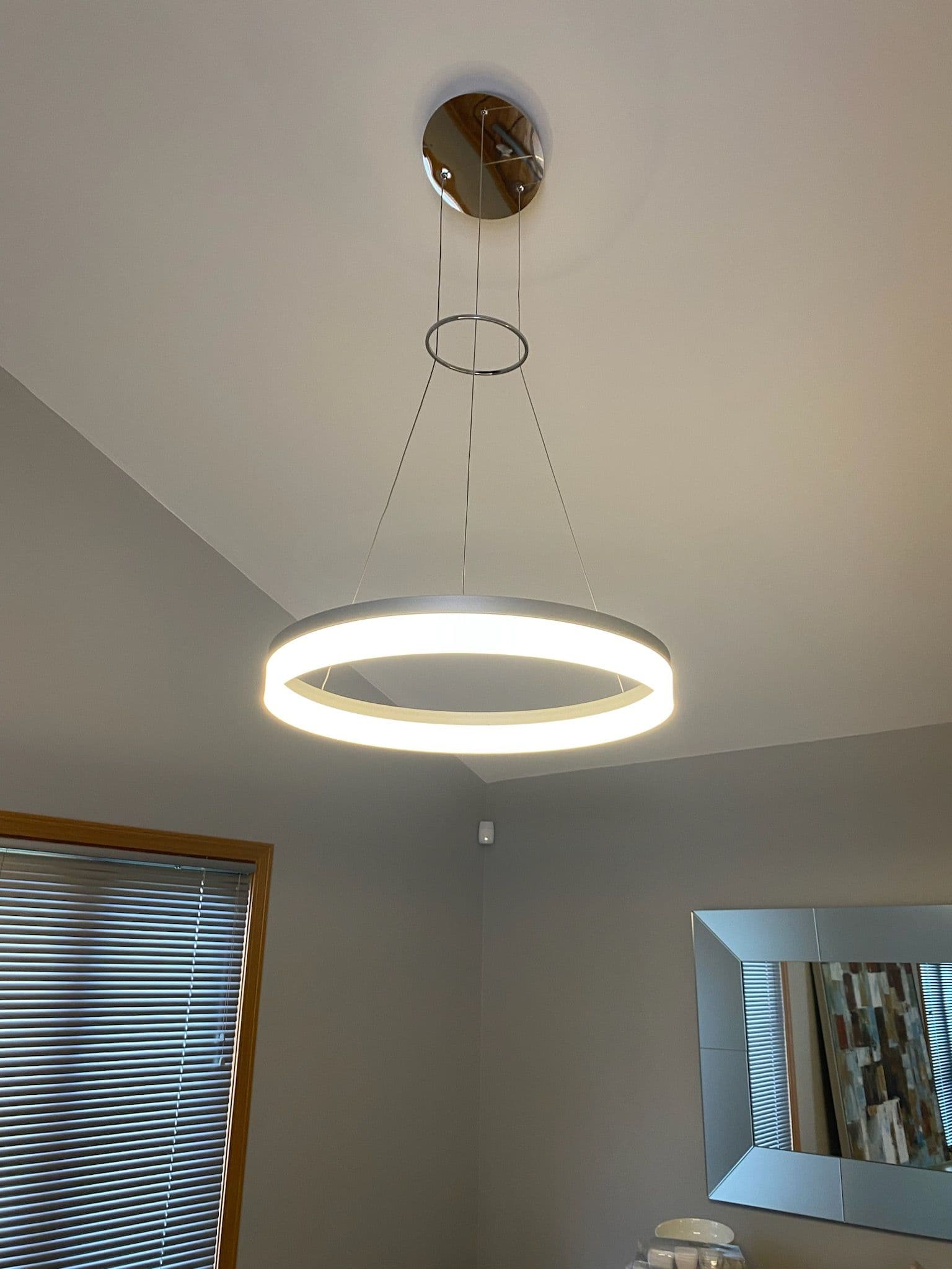 Sleek LED Ceiling Light Installed in Posen image