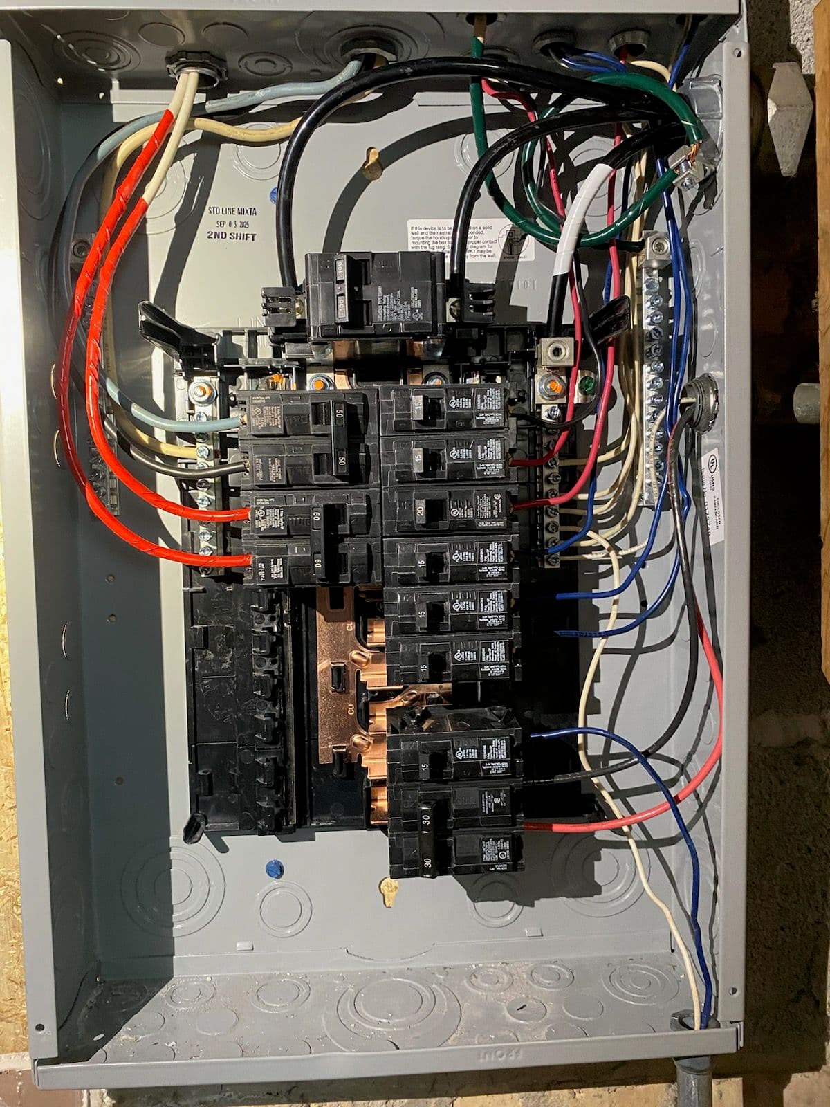 Project 100 Amp Breaker Box Upgrade in Crestwood image
