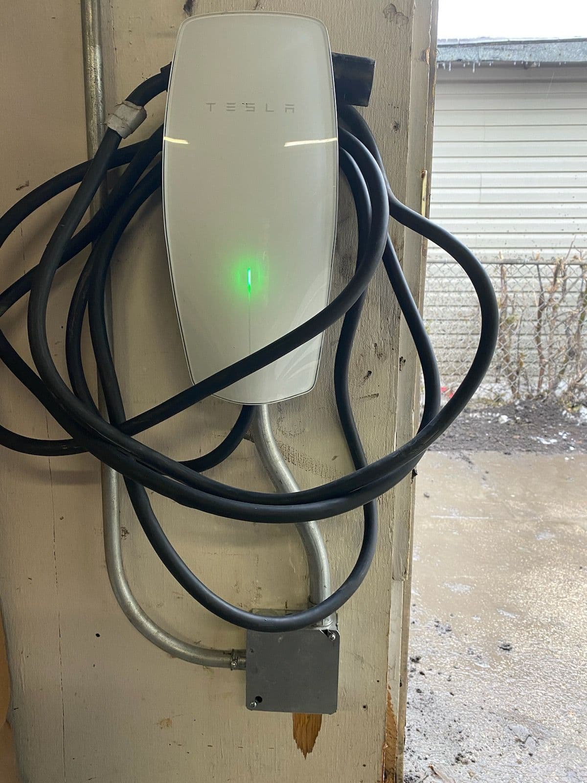 Project Tesla EV Charger Installation in Mokena IL image