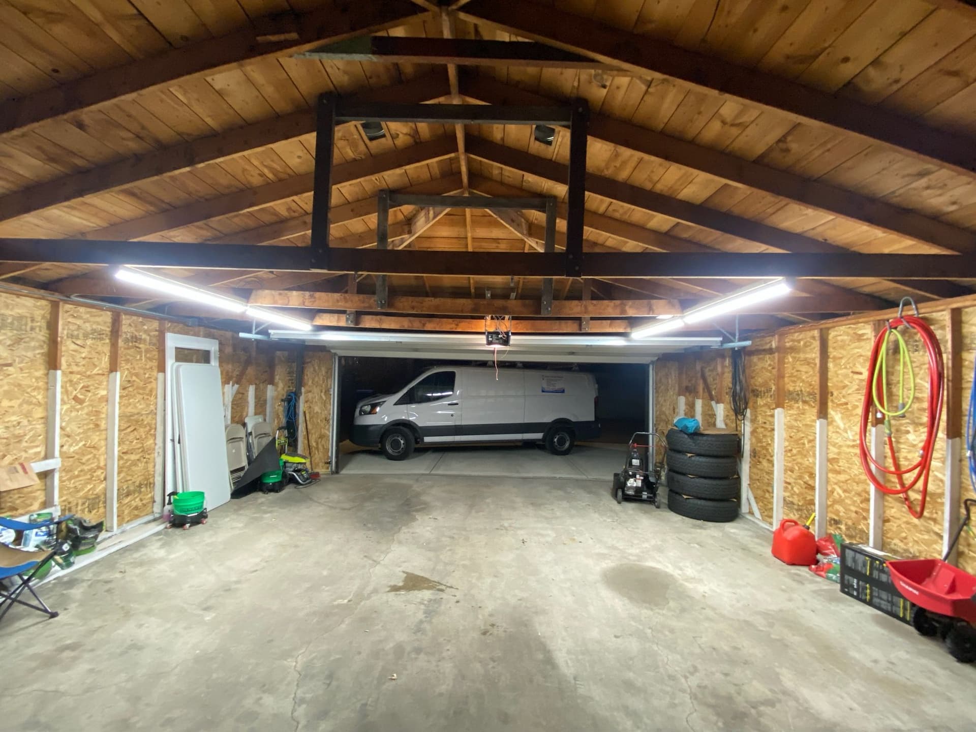 Garage Illumination with LES Lighting in Blue Island image
